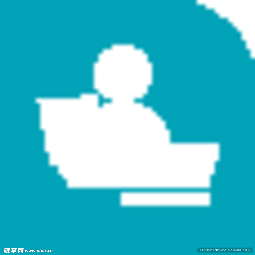 浅蓝图标标识