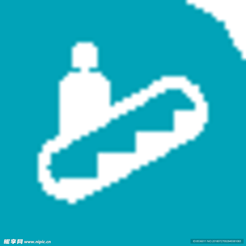 浅蓝图标标识