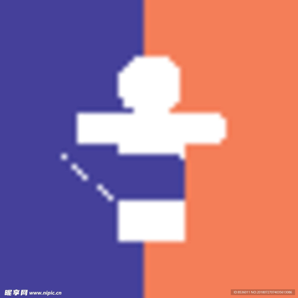 双色图标标识