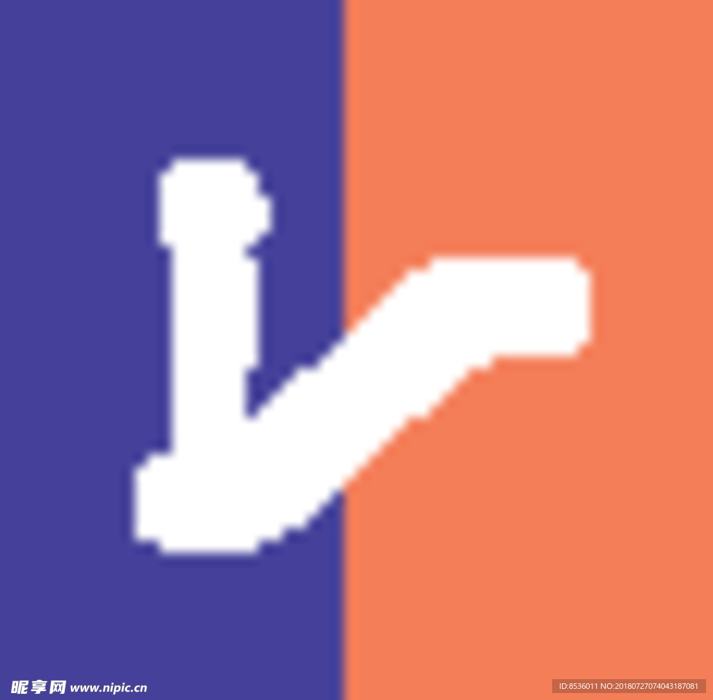双色图标标识