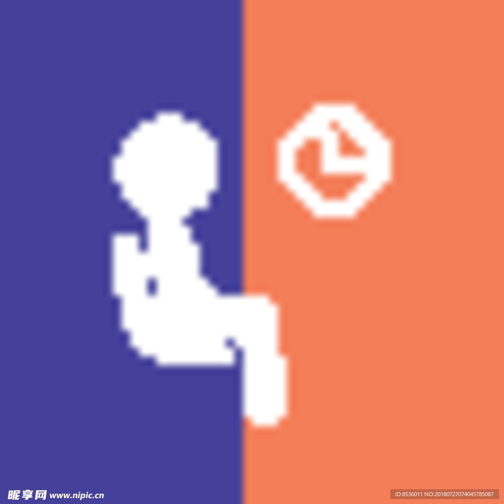 双色图标标识