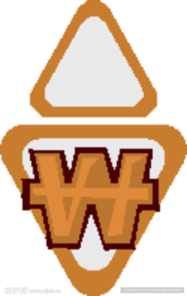 W图标标识