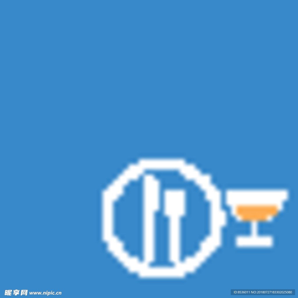餐具图标标识
