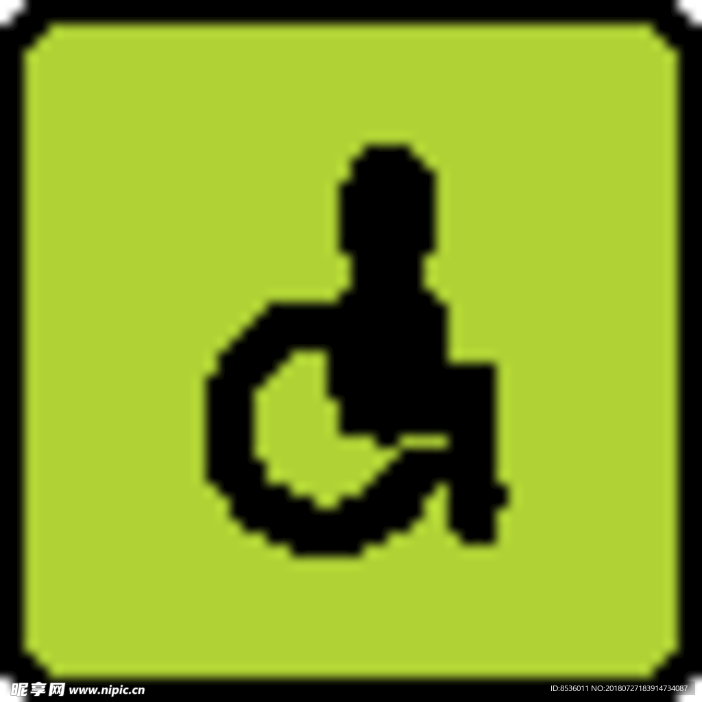 残障图标标识