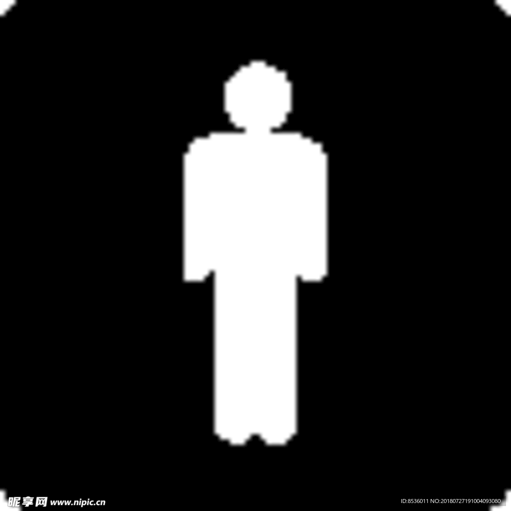 男女厕所图标标识