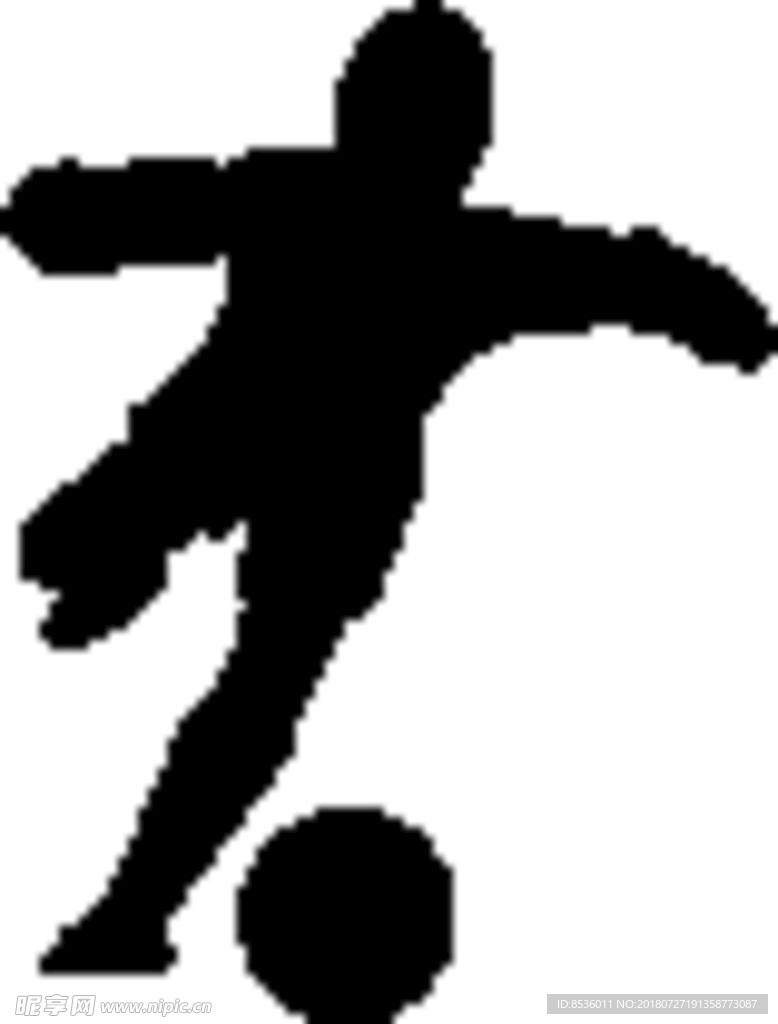 人物剪影图标标识