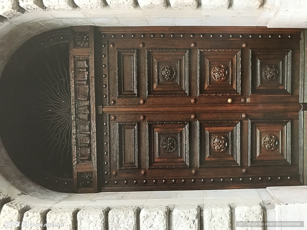 欧式别墅门