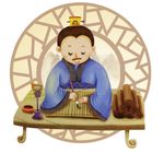 古代人物插画