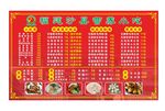 沙县小吃价目表