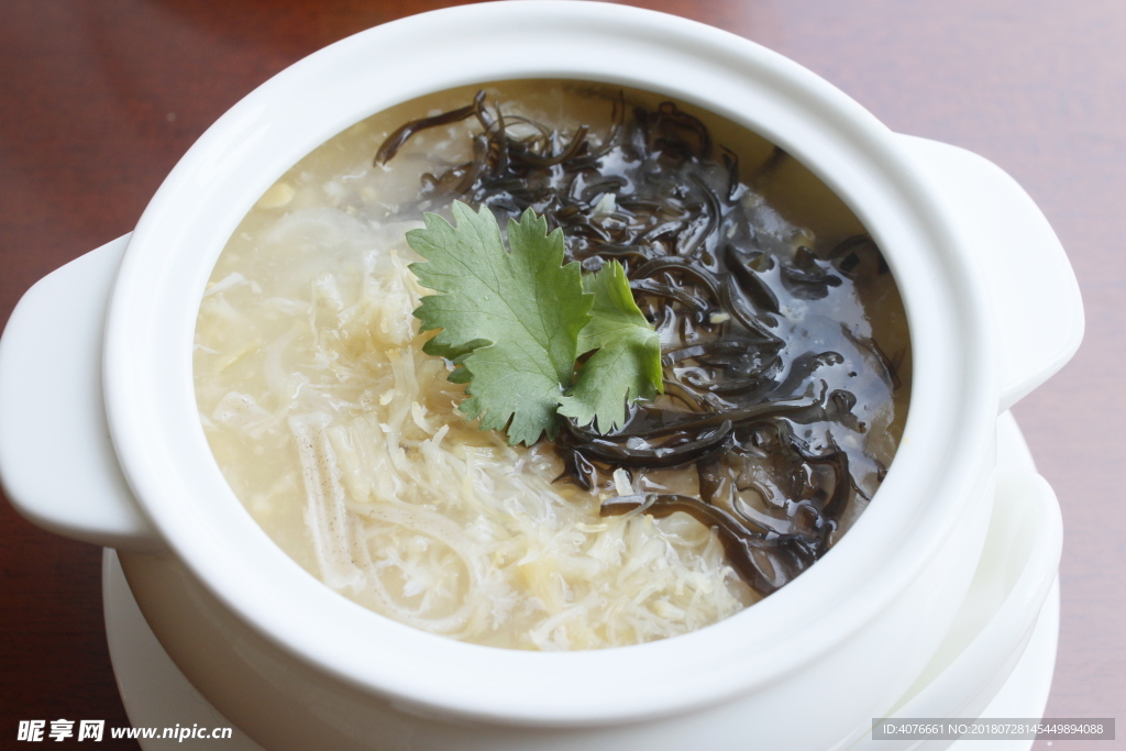 发菜 汤羹 海藻 藻类 美食