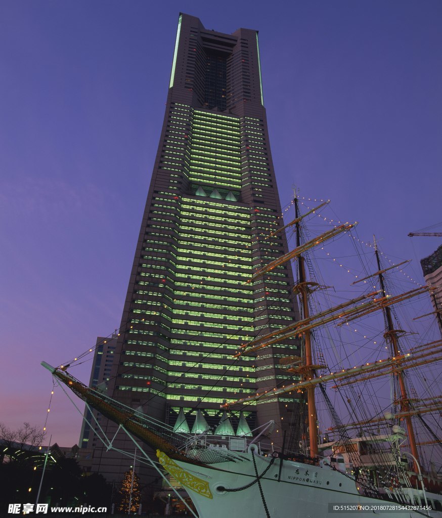 城市夜景 自然景观 建筑 风景