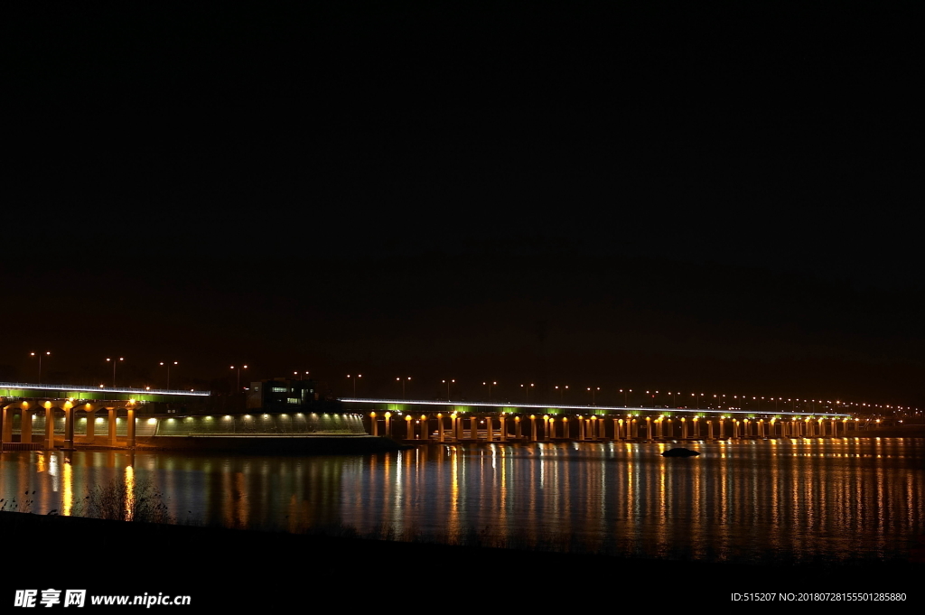 城市夜景 自然景观 建筑 风景