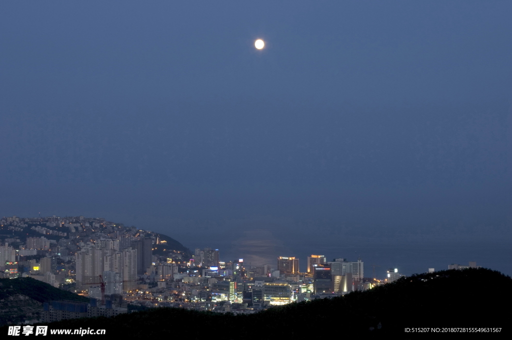 城市夜景 自然景观 建筑 风景