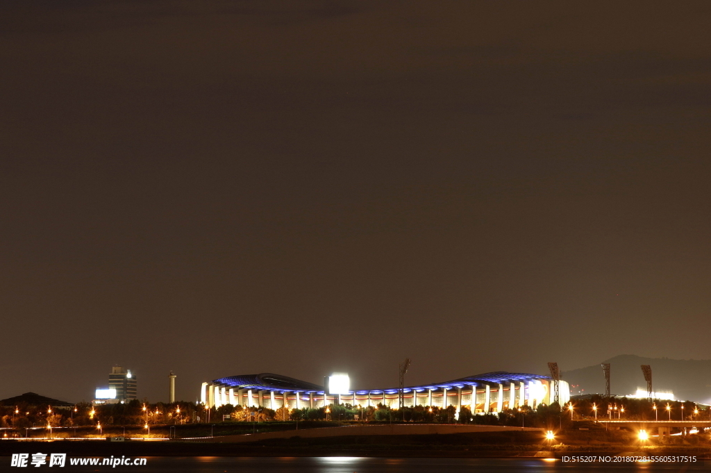 城市夜景 自然景观 建筑 风景