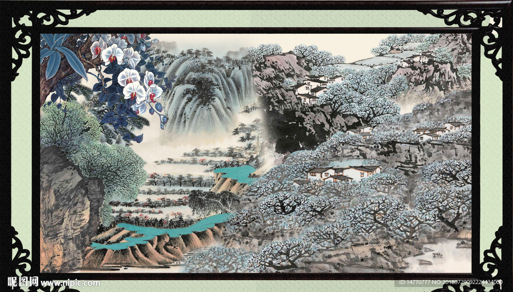 国画风景