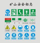 矿工安全标志