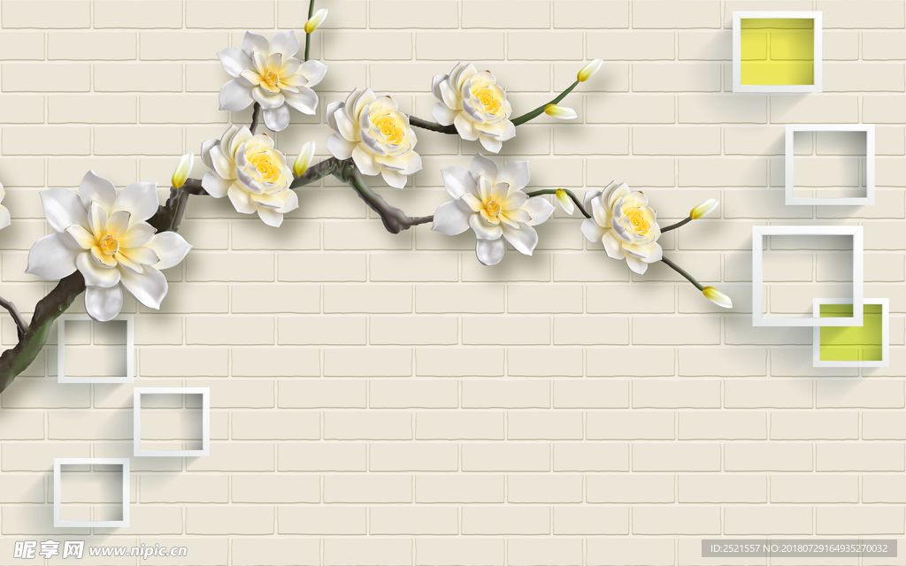 梅花背景墙