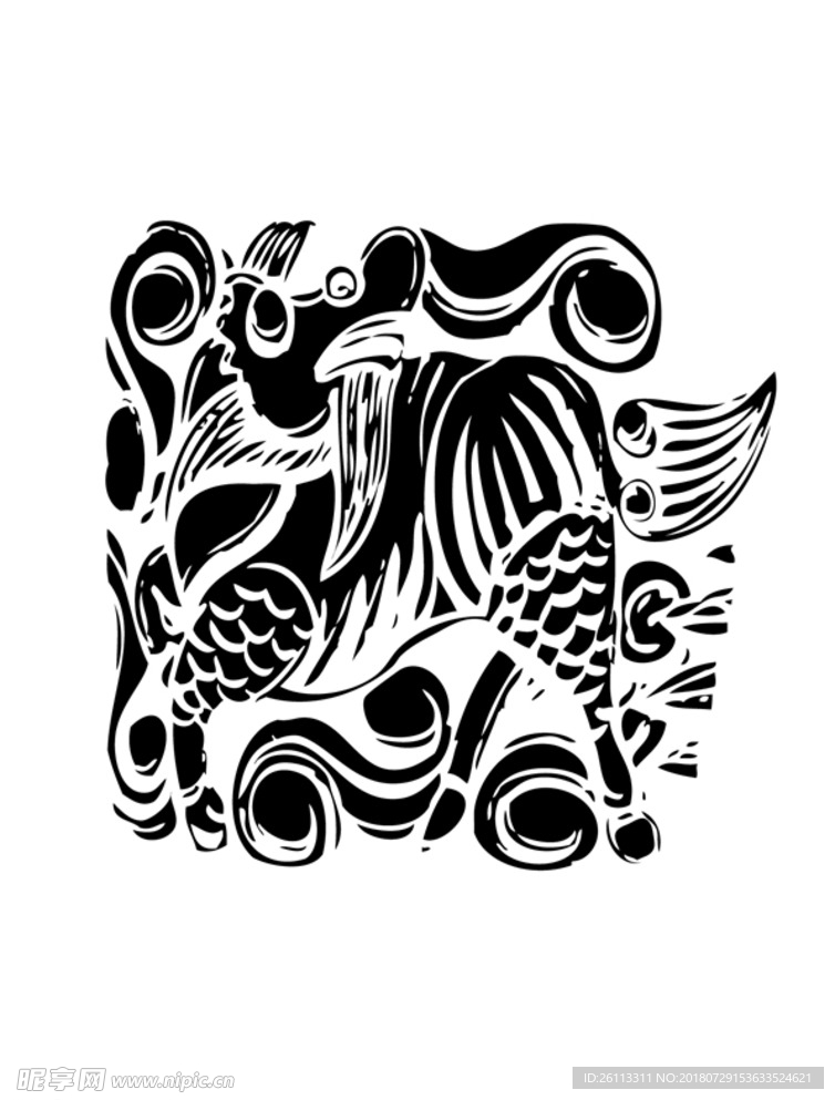 中国矢量花纹
