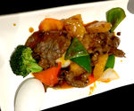 菠萝牛肉 炒牛肉
