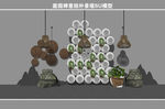 庭园禅意拙朴景墙