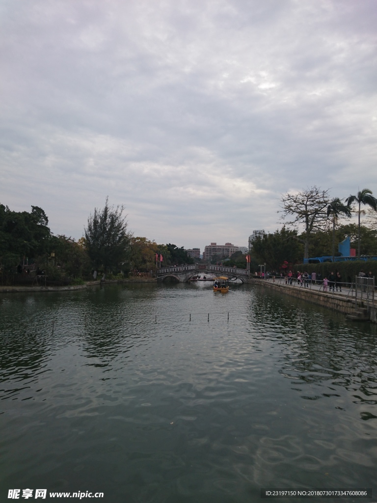 公园玉鉴湖