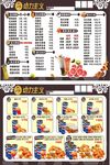 饮料炸鸡餐牌
