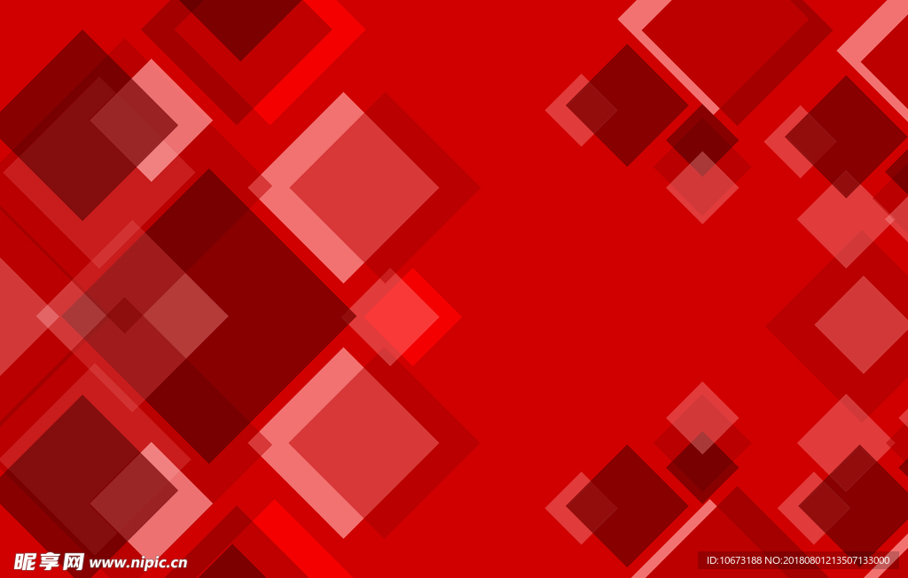 红色背景