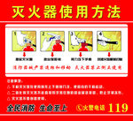 灭火器使用方法