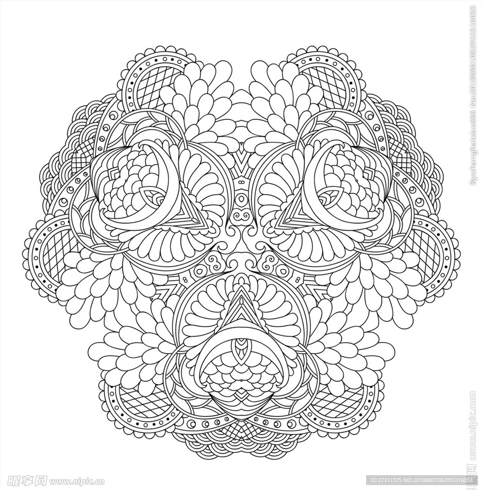 古典花纹图片