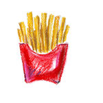 美食插画图片