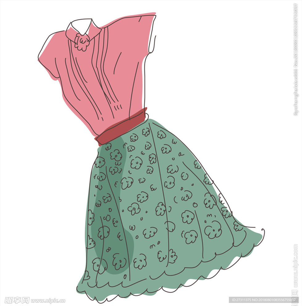 裙子衣服图片