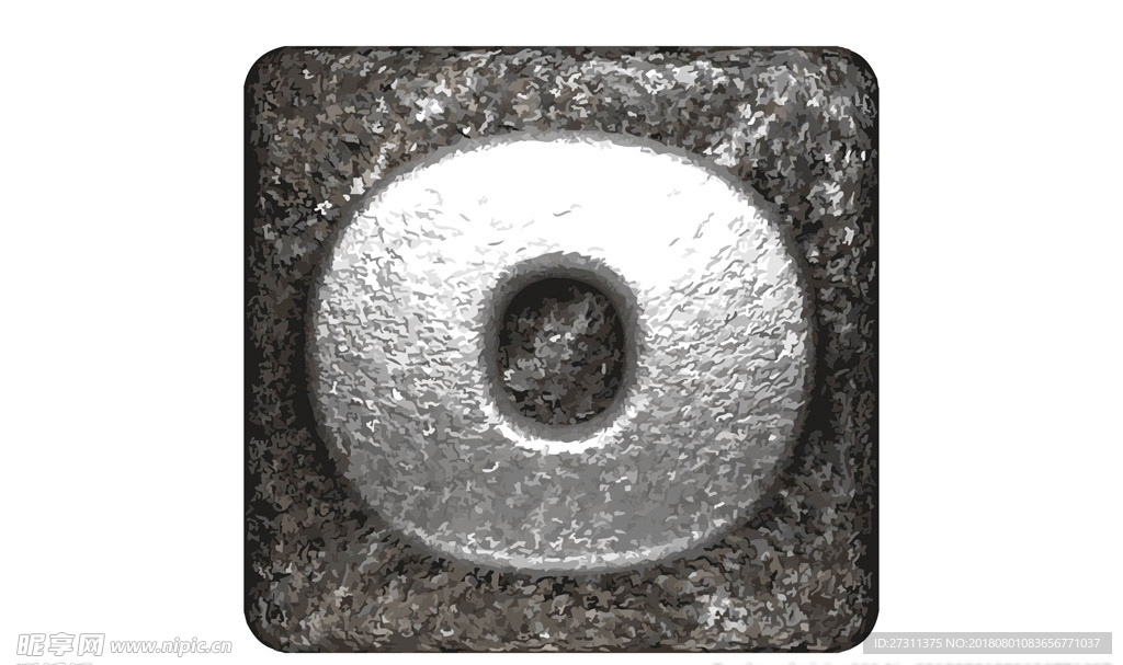 矢量金属数字