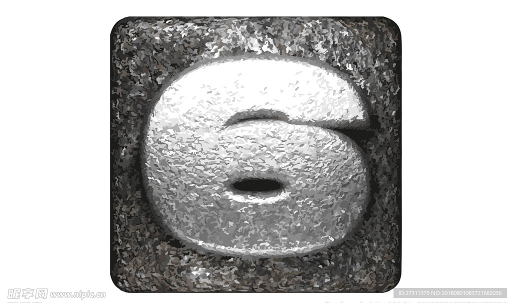 矢量金属数字