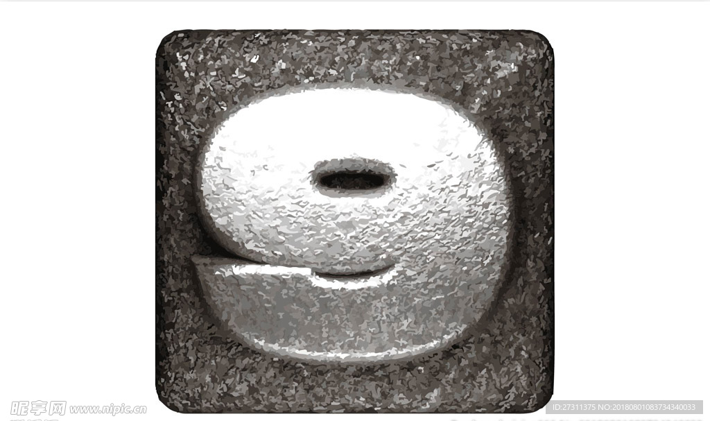 矢量金属数字