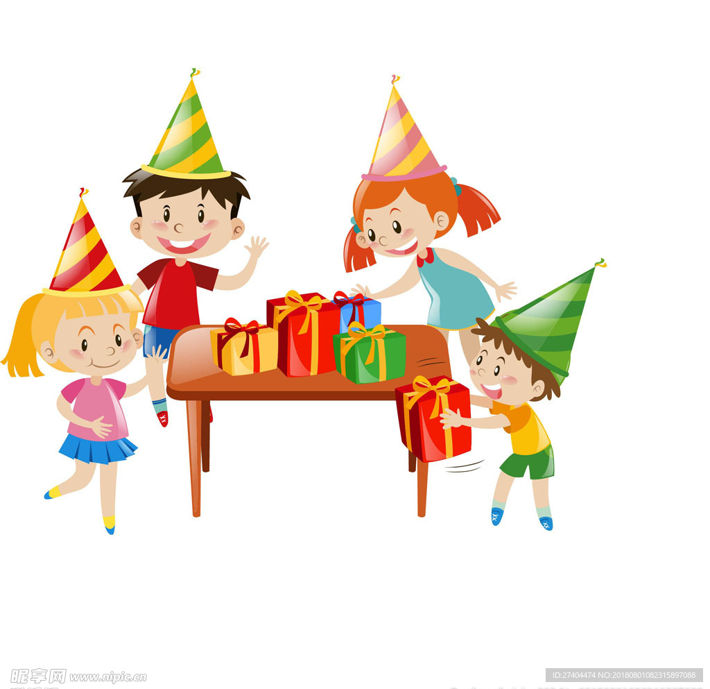 卡通生日