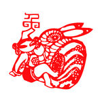 生肖剪纸