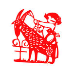 生肖剪纸