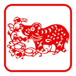 生肖剪纸