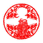 虎年吉祥剪纸