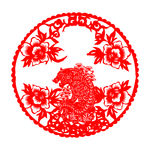 虎年吉祥剪纸