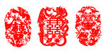 婚庆剪纸
