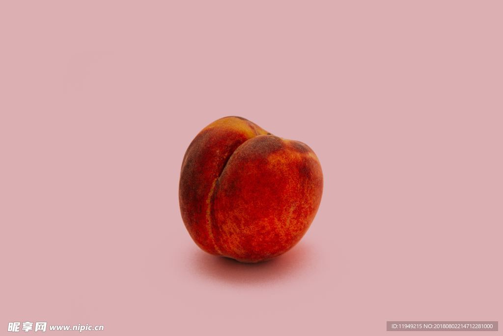 新鲜桃子 高清水果摄影