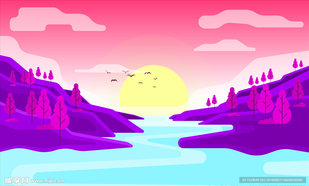 山水风景