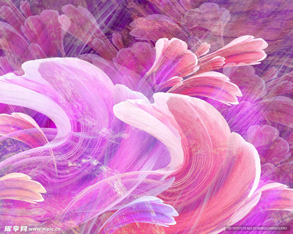 唯美花纹