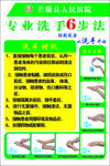 专业洗手6步法
