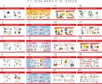 工地安全漫画喷绘围挡 20张