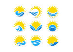 太阳图案