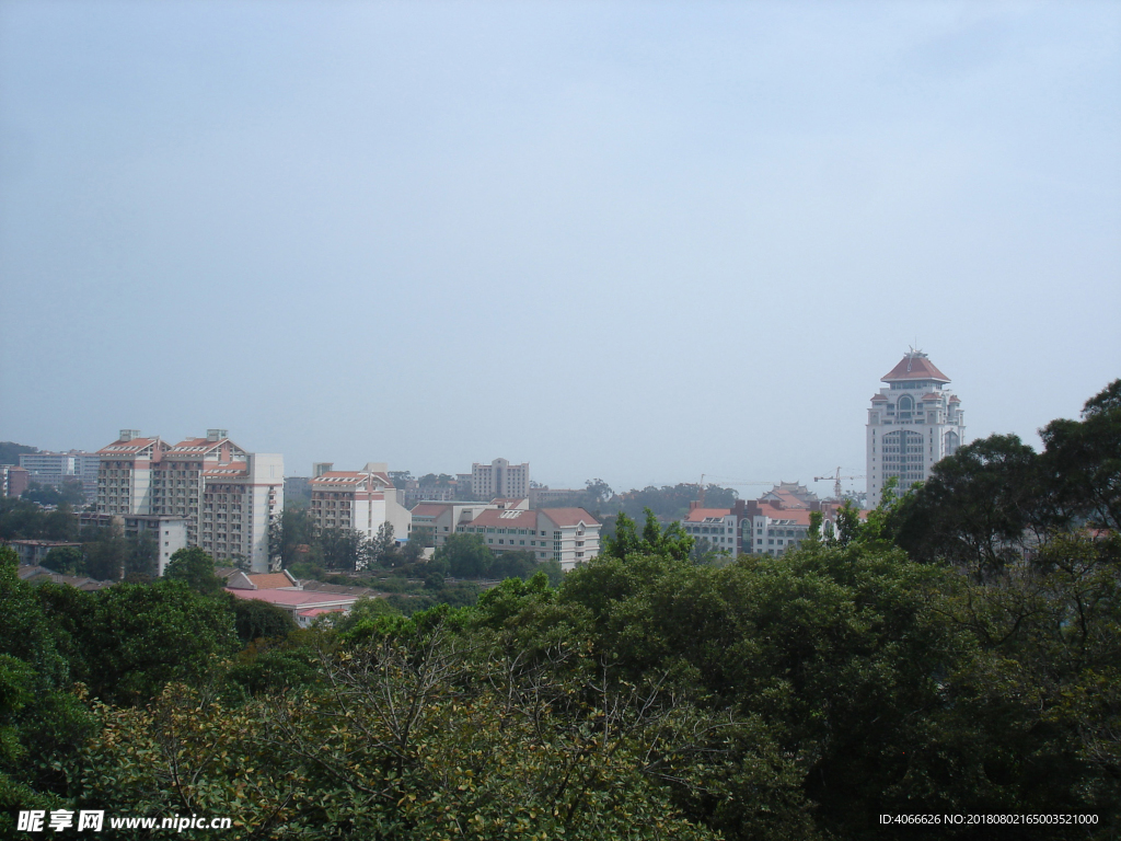 厦门大学建筑远景