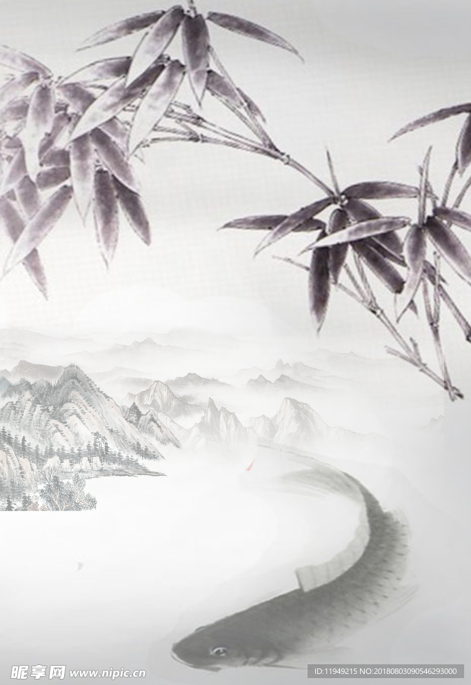 夏季海报   可爱卡通背景