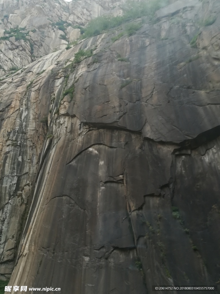 壮丽的高山风景